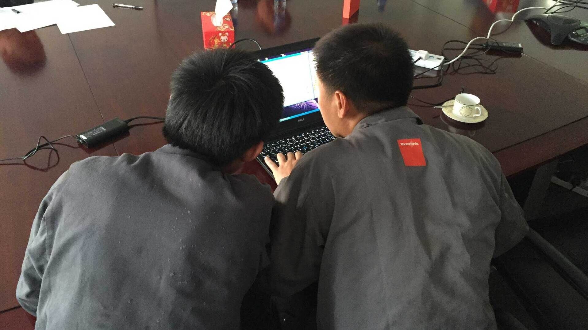 Programmierkurs für unsere chinesischen Kollegen